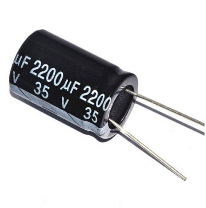 40PCS 35V 2200UF ALUMINIUM ELECTROLYTIC CAPACITORS